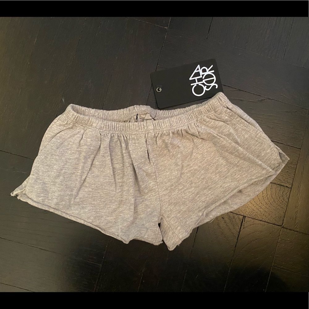 NWT CHASER Toddler Girls Grey Cotton Shorts - Size 4